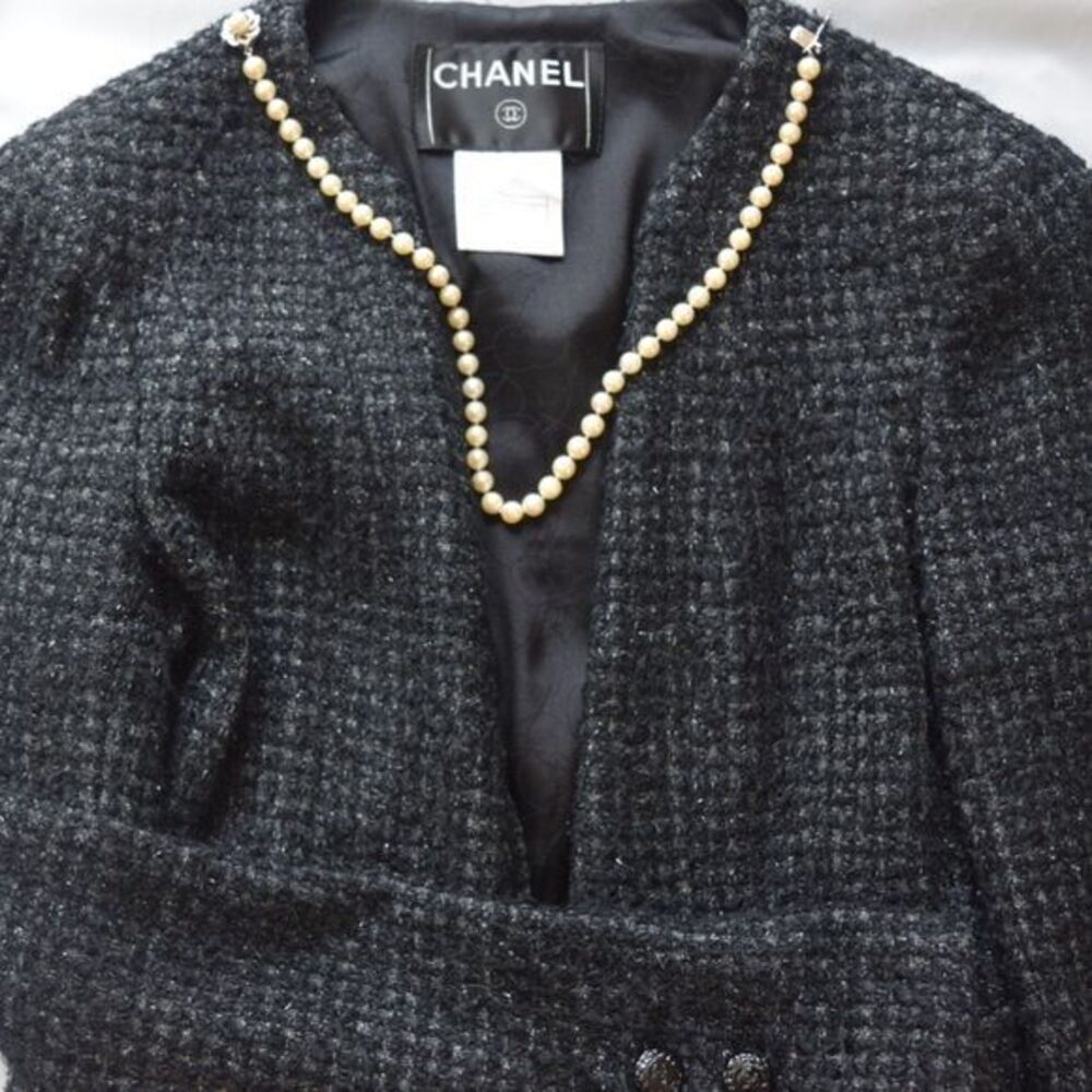 Vintage, Authentic, Chanel Tweed Jacket